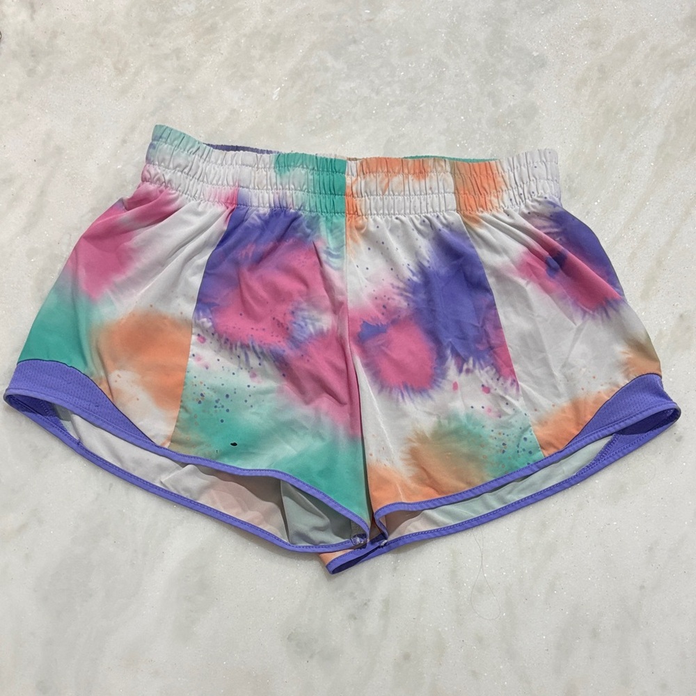 Athletic Works Colorful Tie-Dye Kids Shorts